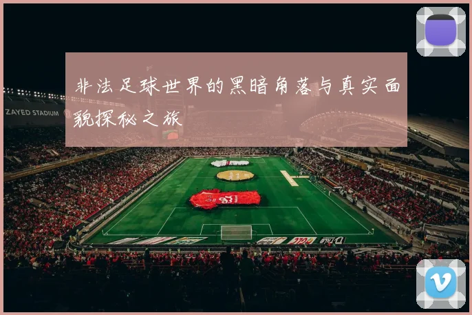 非法足球世界的黑暗角落与真实面貌探秘之旅